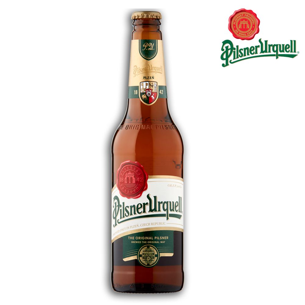 Bia chai Pilsner Urquell 330ml (Cộng Hòa Czech) (Thùng 24 chai)