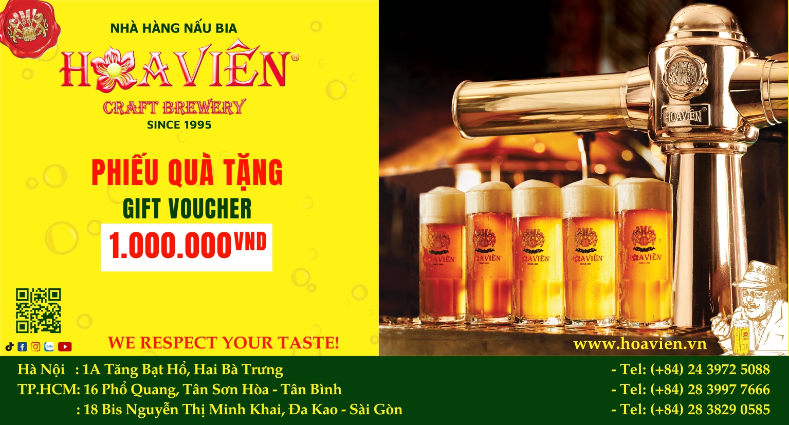 Hoa Vien Gift Voucher 1000K