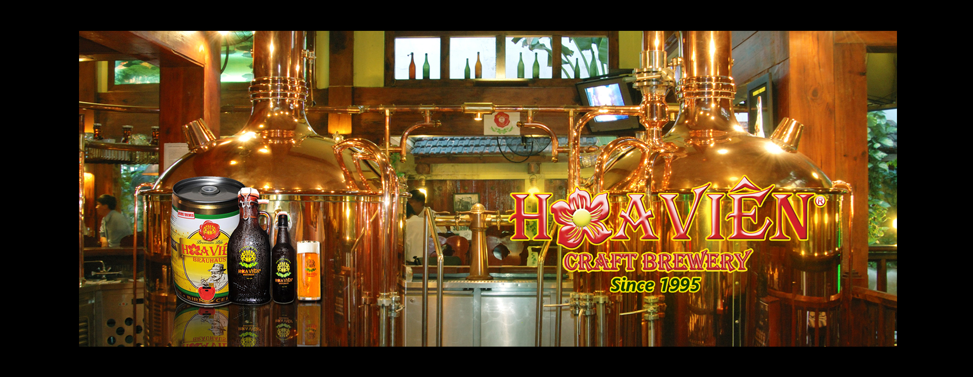 Bia tươi hoa viên, bia thủ công, craft bia, nhà hàng hoa viên, nhà hàng nấu bia, nhà hàng bia tiệp, bia tươi